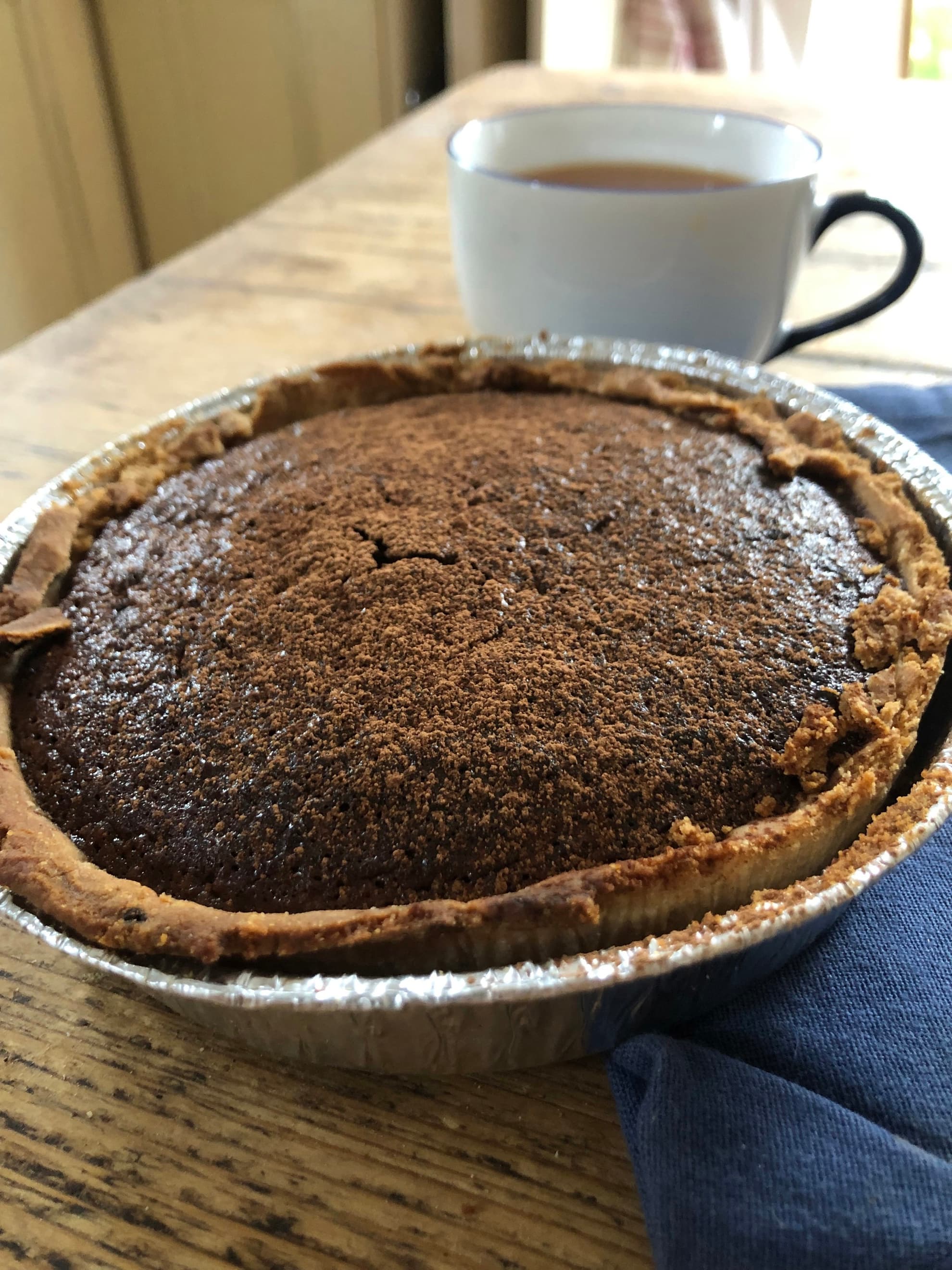 Organic Spiced Hazelnut Tart 16cm